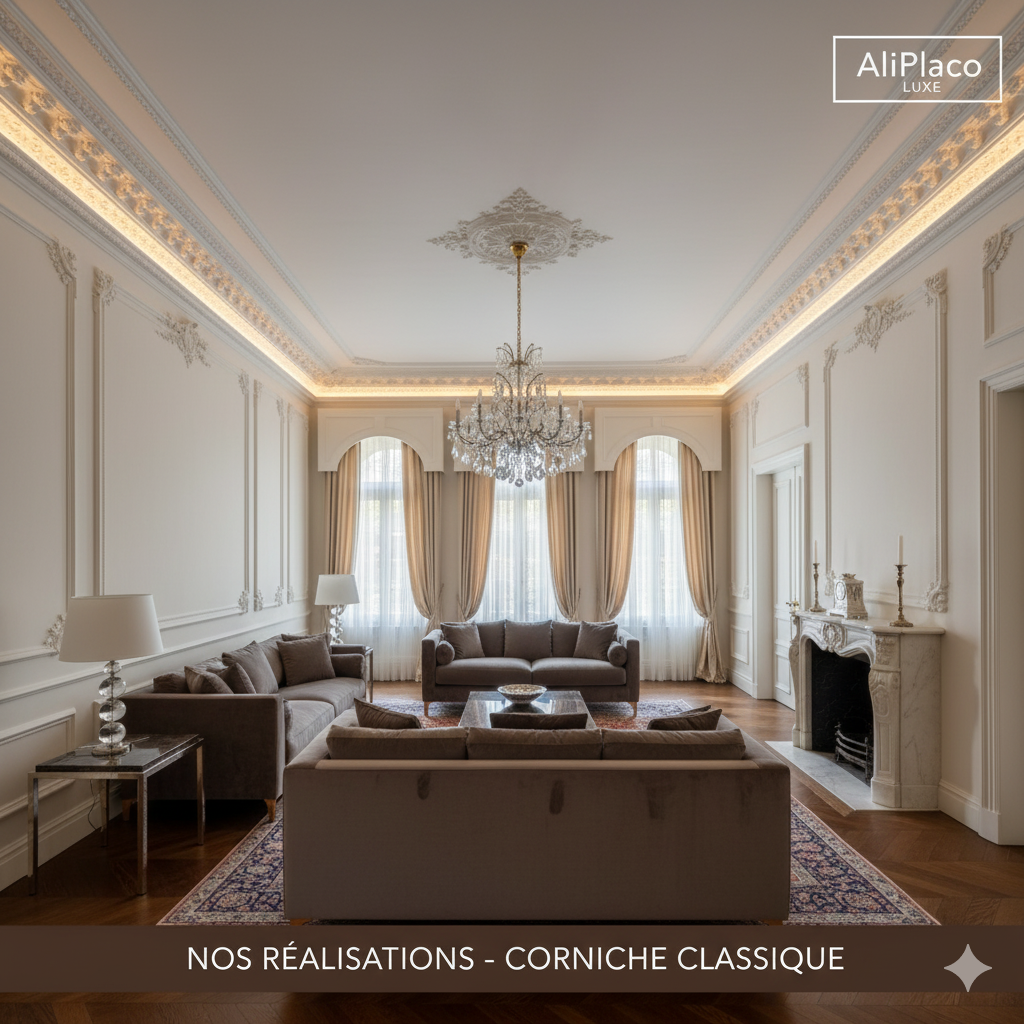 Corniche de style classique